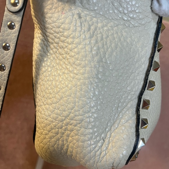 Valentino Garavani Mini Rockstud Grainy Calfskin Bag - Picture 8 of 16